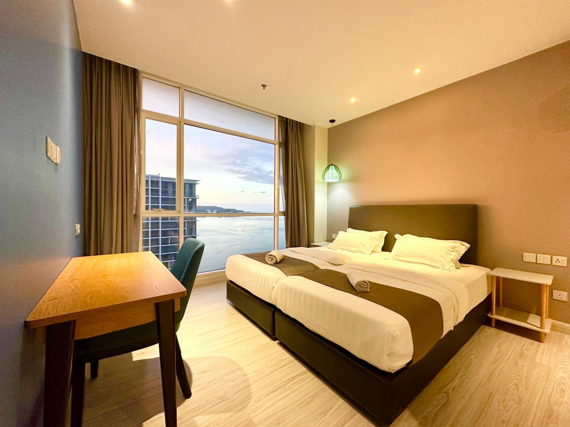 M Centro City Centre @ Gaya Street By Sunset Seaview Vacation Condos Kota Kinabalu Exterior photo